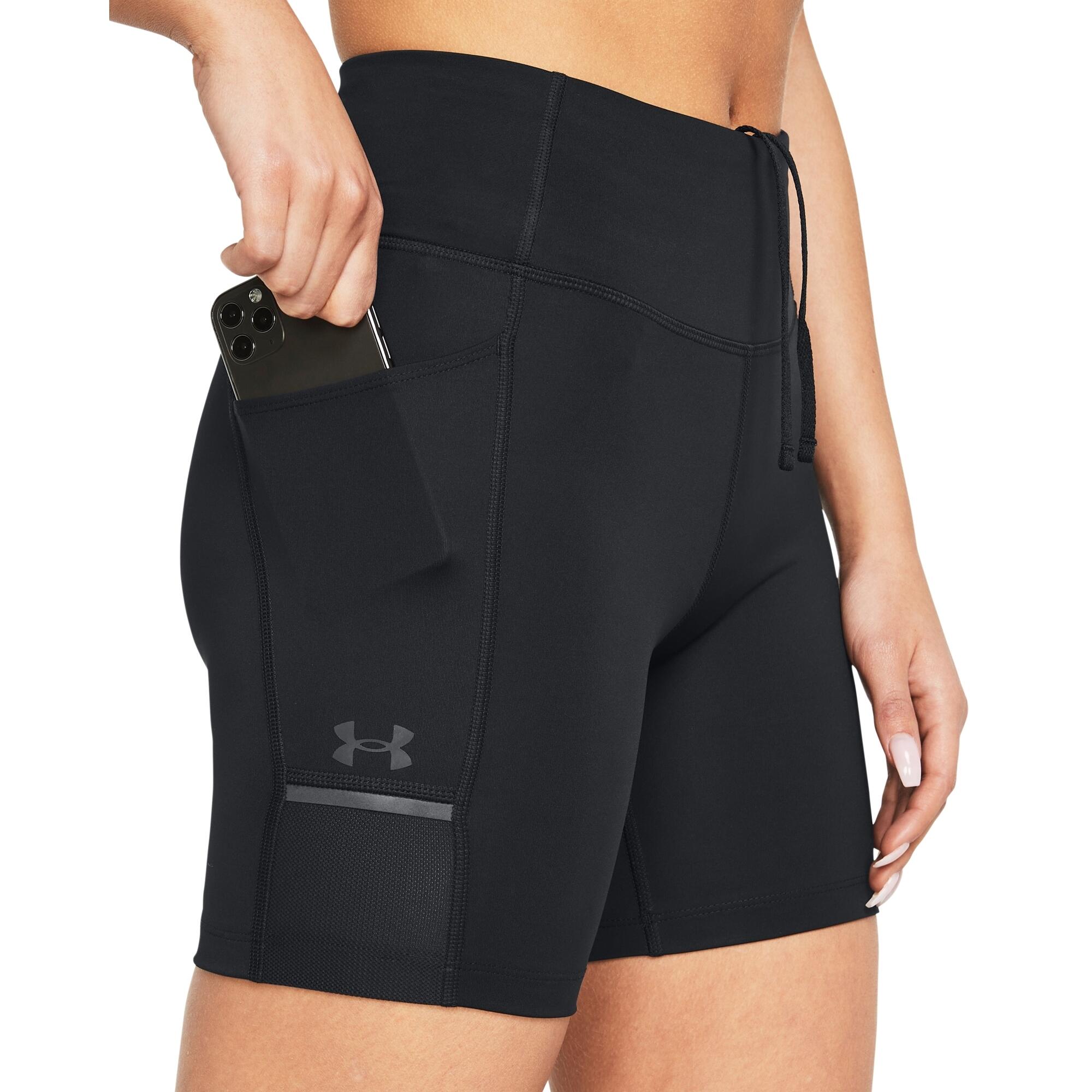 Calças curtas femininas Under Armour Launch Tight 6/6