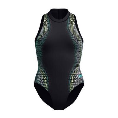 Dames zwempak uit 1 stuk speedo eco+ placem hydrasuit