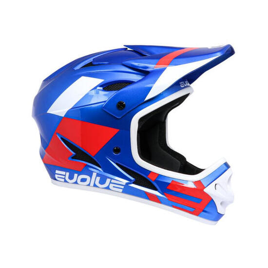 Casco Evolve Storm - Blu/Rosso/Bianco