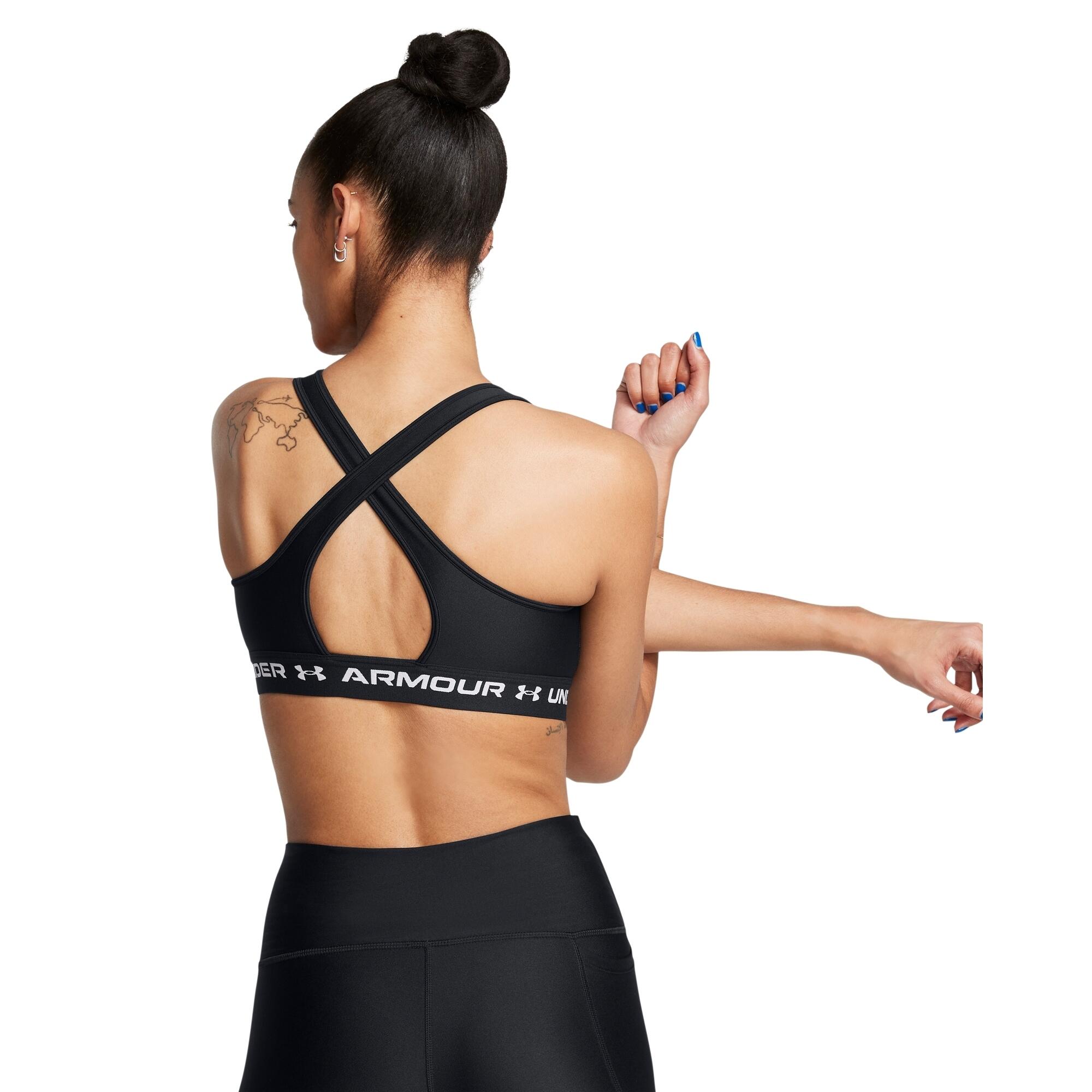 Sportbeha met gemiddelde ondersteuning voor dames Under Armour Crossback 4/5
