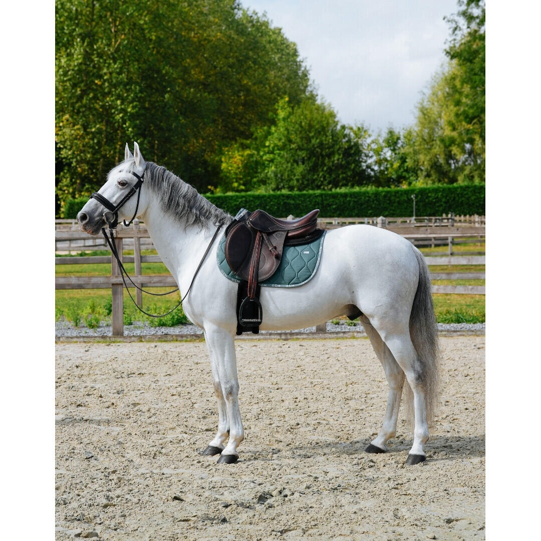 Tapis de selle LOVE Obstacle Bleu pacifique - GEM 4/7