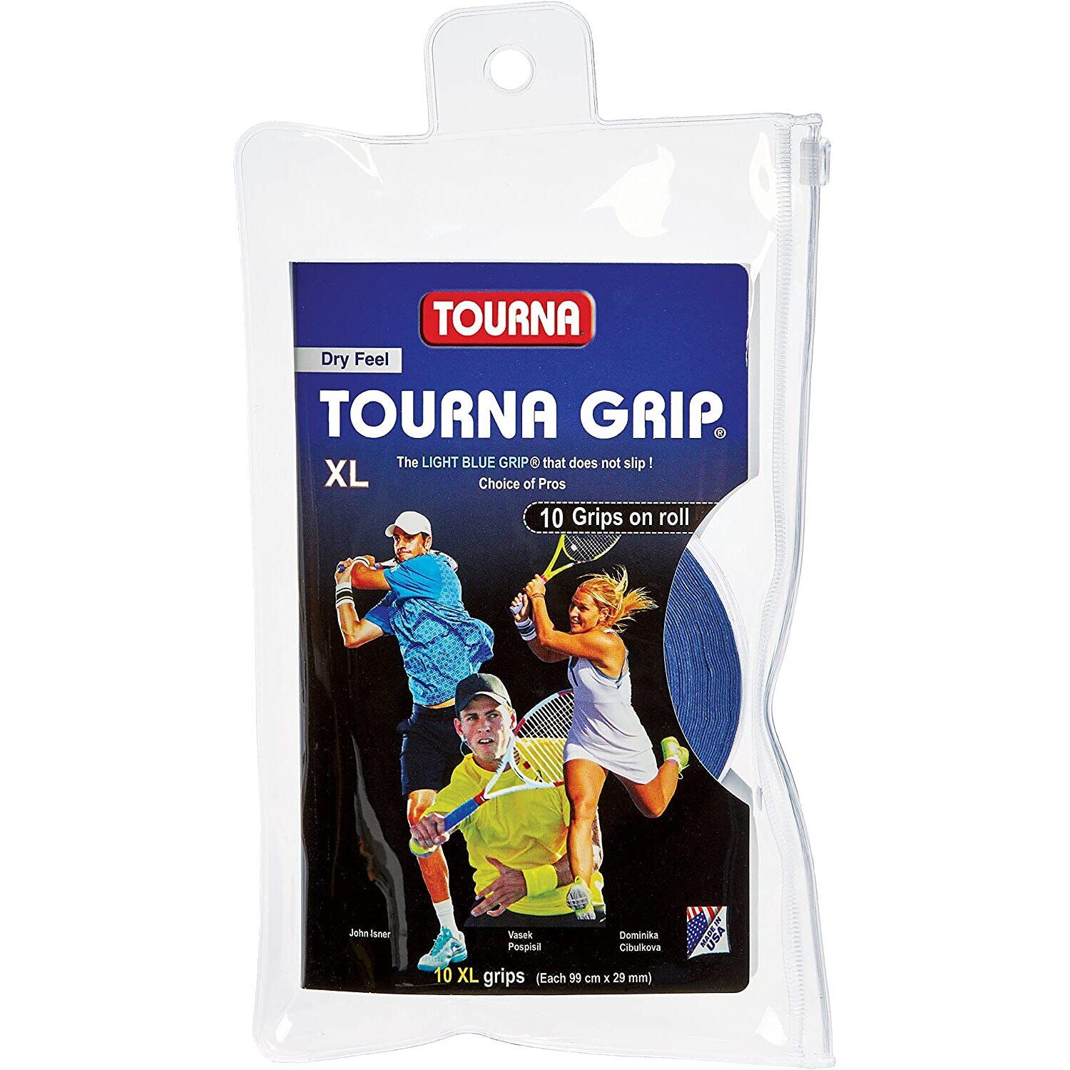 Surgrips de tennis Tourna (x10) 3/6