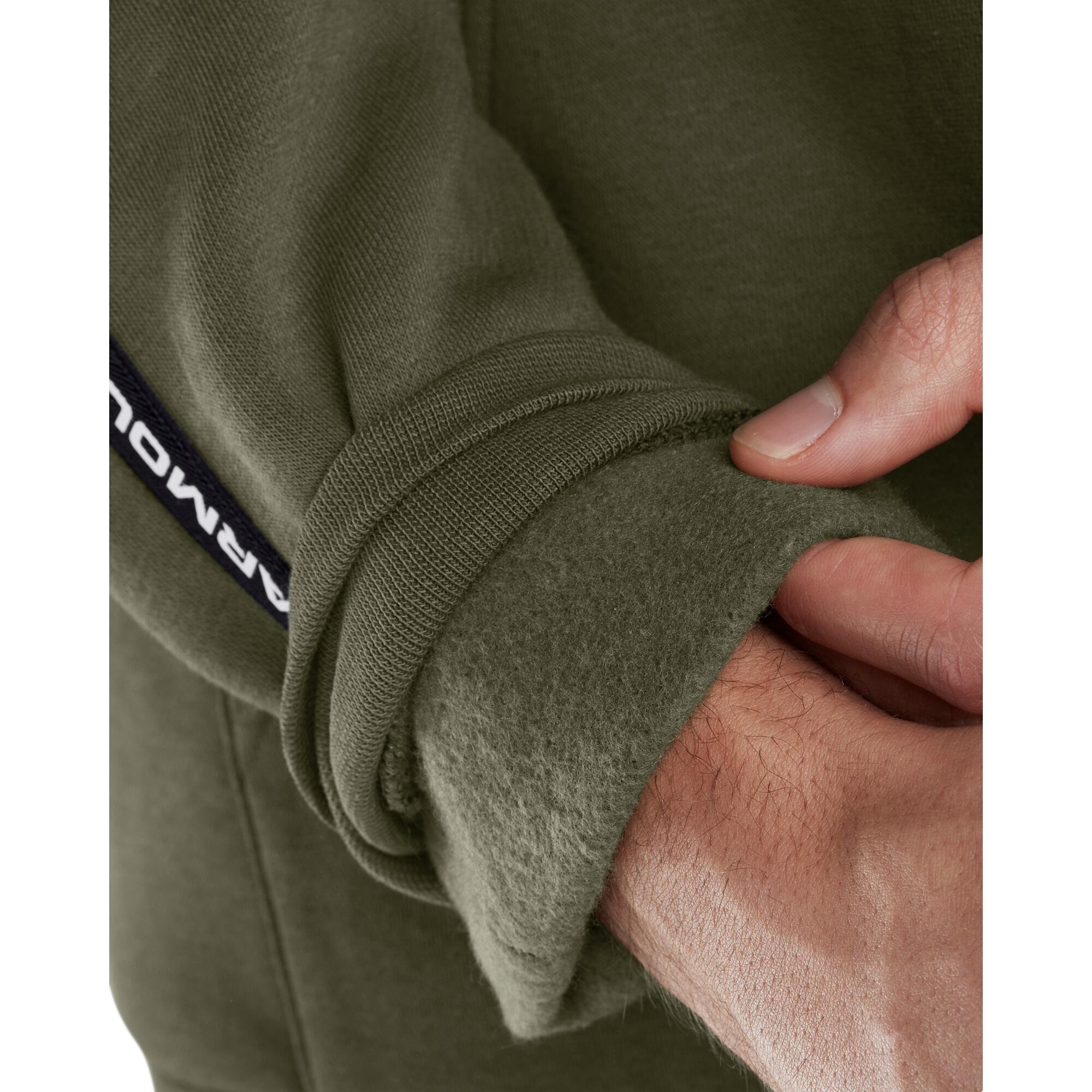 Sweatshirt à capuche à bandes griffées Under Armour Icon Fleece 6/6