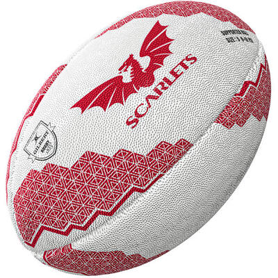 Piłka do rugby Scarlets Supporter