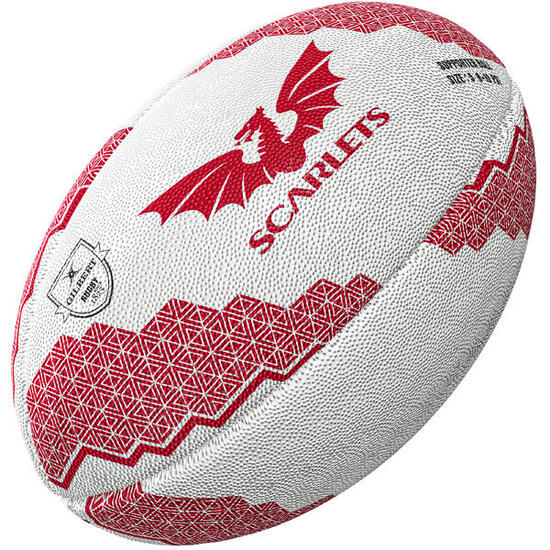 Piłka do rugby Scarlets Supporter