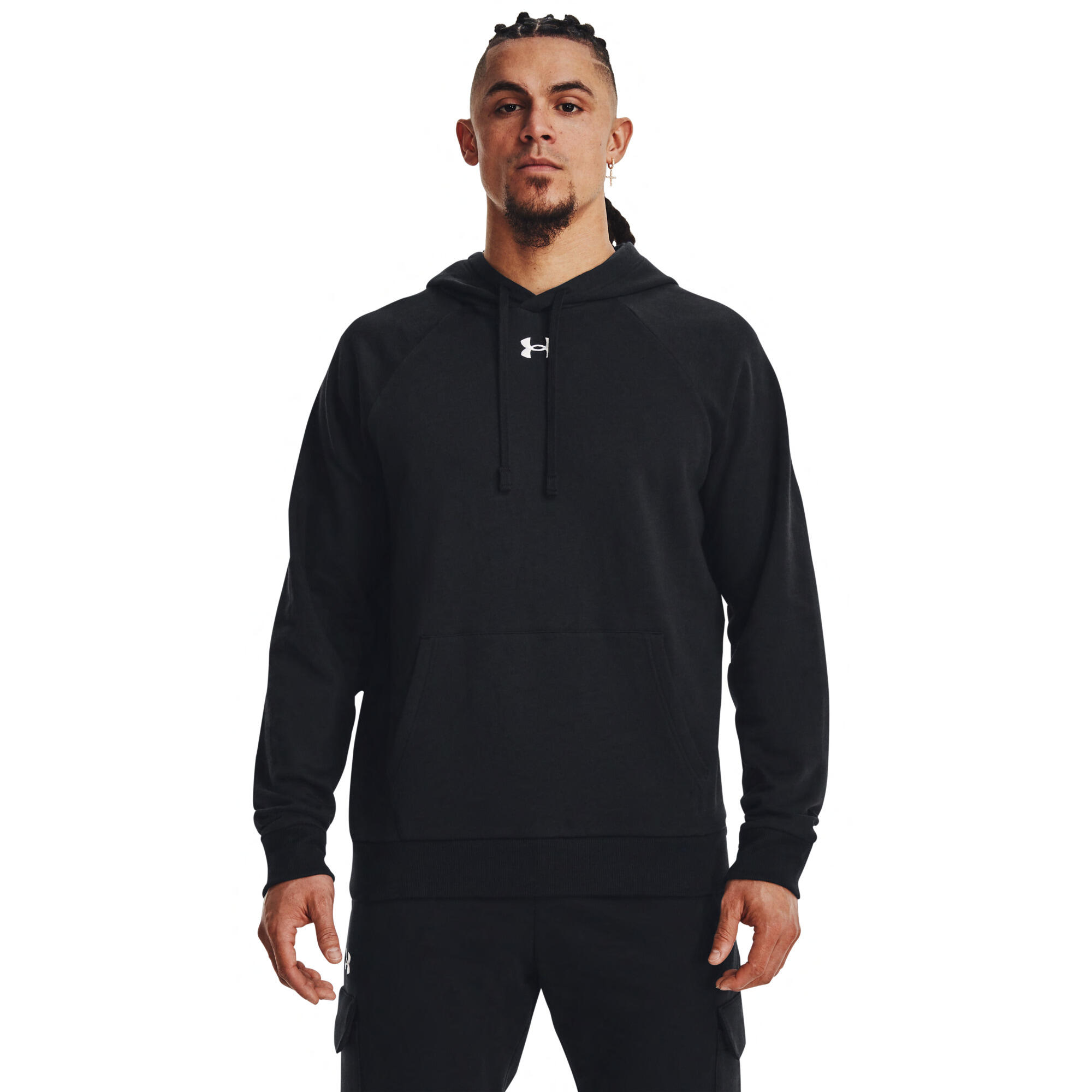 Felpa con cappuccio Under Armour Rival Fleece 3/6