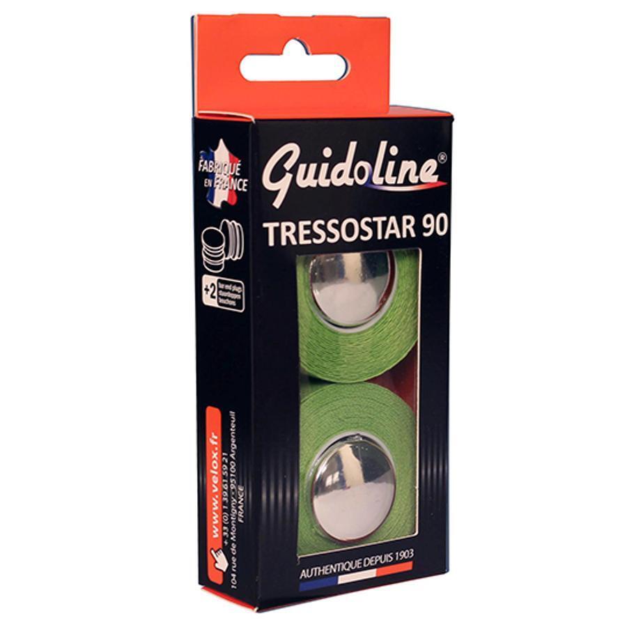 Oberes Baumwoll-Bügelband mit Lenkerendstück Velox Tressostar 90 2/2