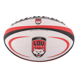 Ballon de rugby Gilbert à l'effigie de Lyon LOU – Taille mini Rugby à XV