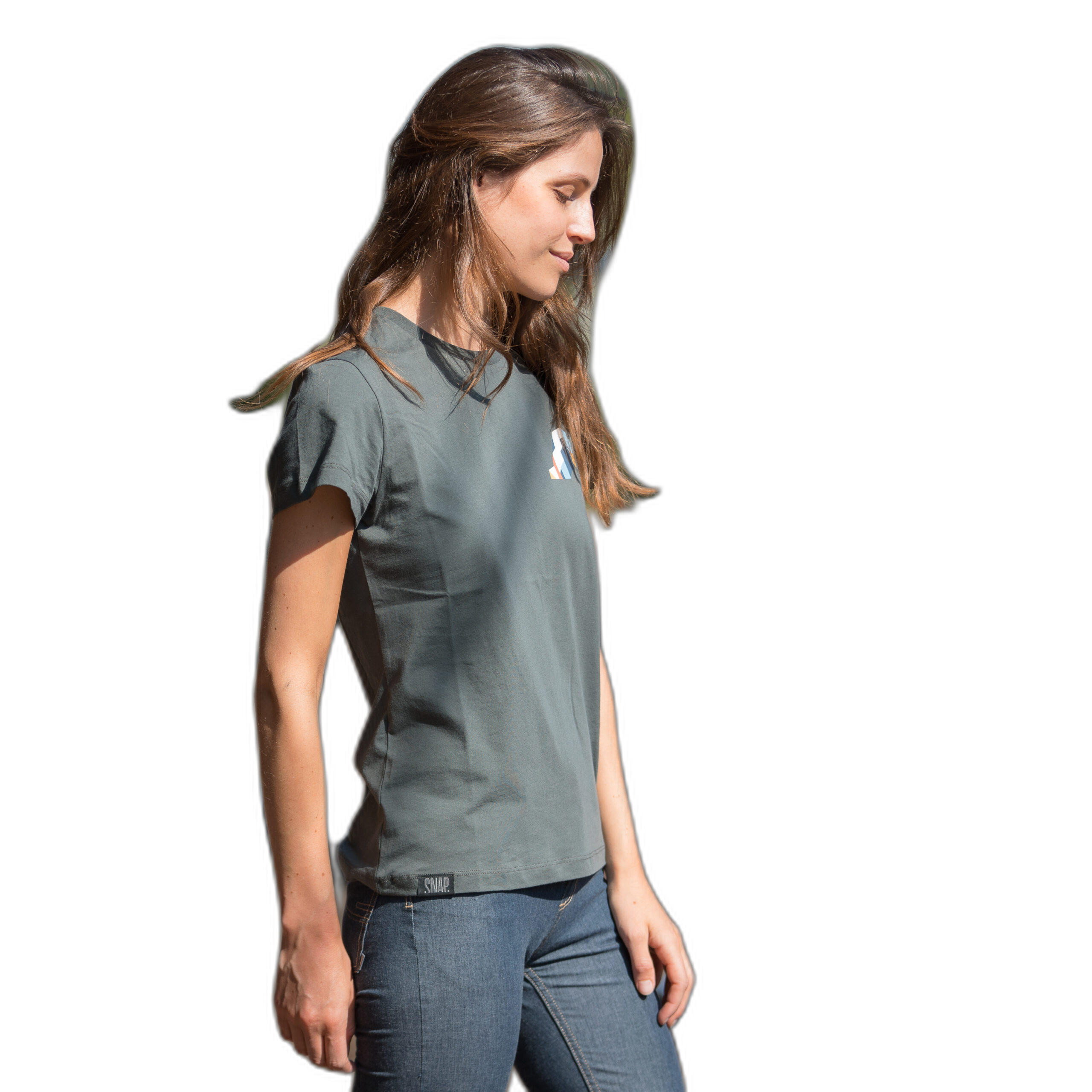 T-shirt femme Snap Climbing Heart Dietrich 3/7