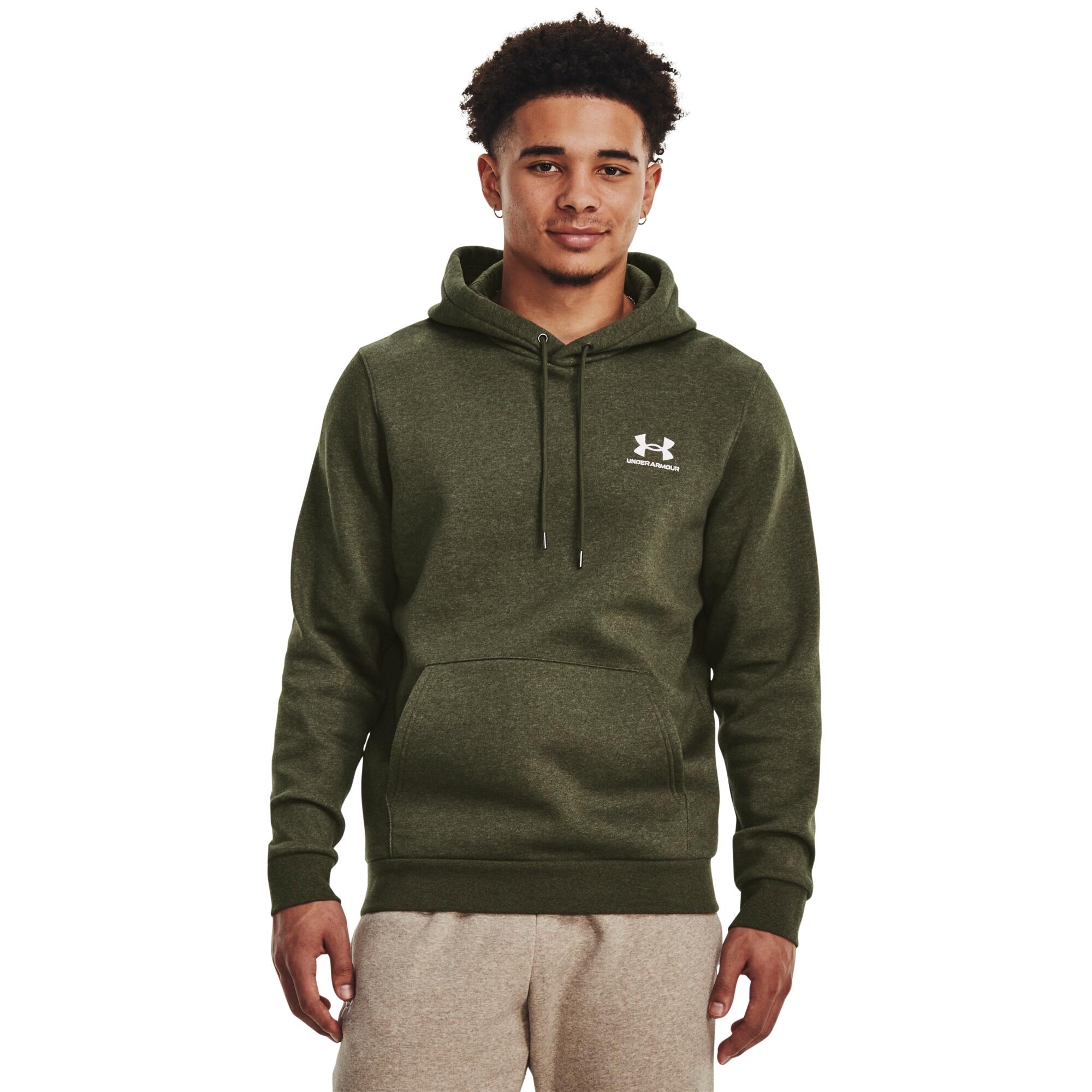 Felpa con cappuccio Under Armour Essential Fleece 3/6