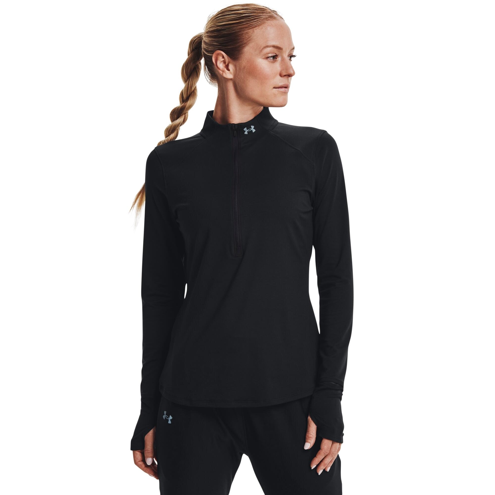 Damen Sweatshirt mit 1/2 Reißverschluss Under Armour Qualifier Run 2.0 3/7