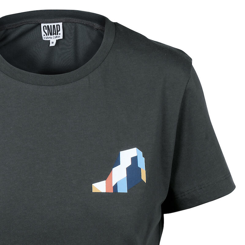 T-shirt femme Snap Climbing Heart Dietrich 5/7