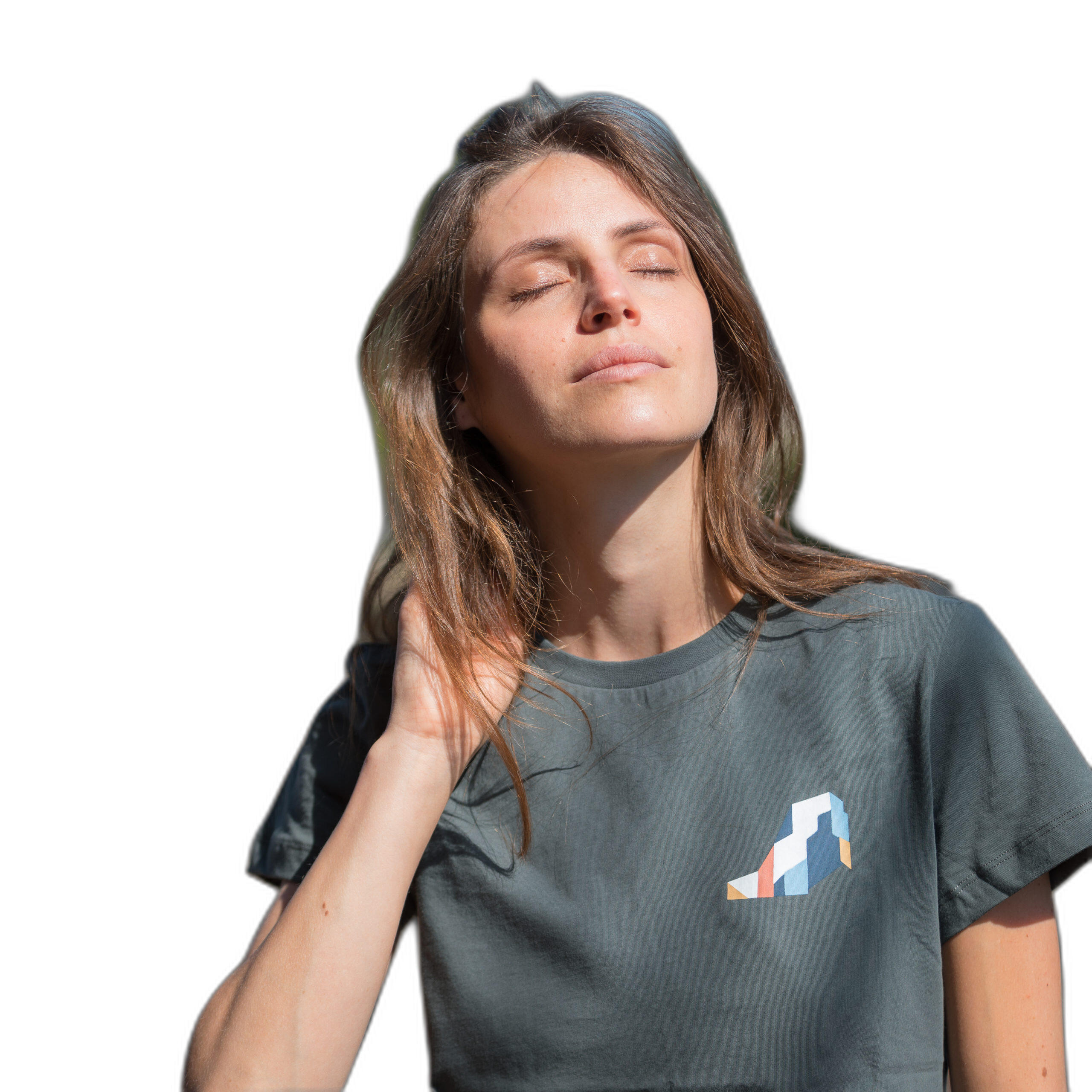 T-shirt femme Snap Climbing Heart Dietrich 4/7