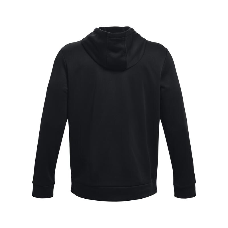 Hanorac pentru bărbați Under Armour Armour Fleece Hoodie Negru Negru 2xl
