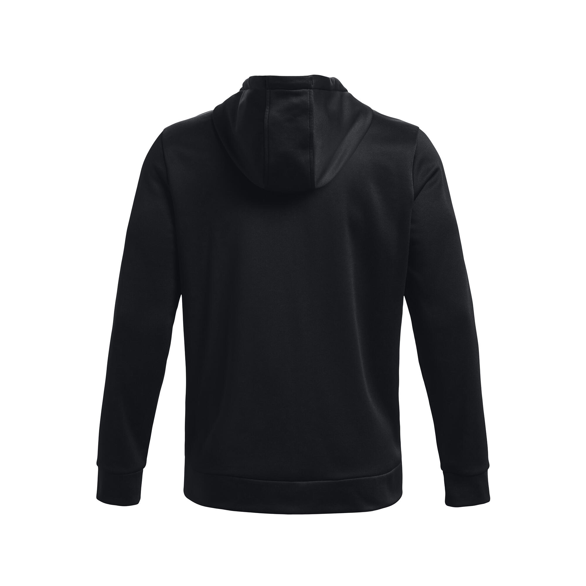 Hoodie Under Armour Fleece Full-Zip Hoodie, Preto, Homens 8/8