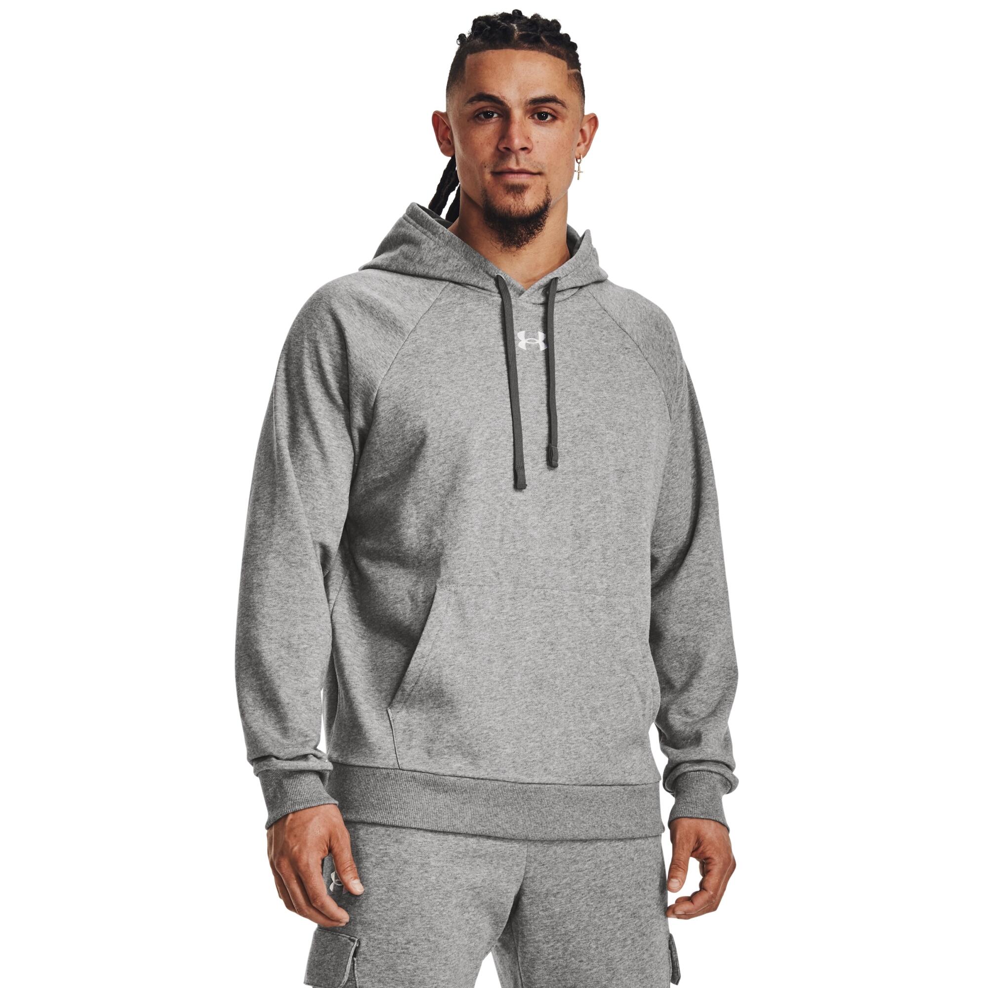 Felpa con cappuccio Under Armour Rival Fleece 3/6