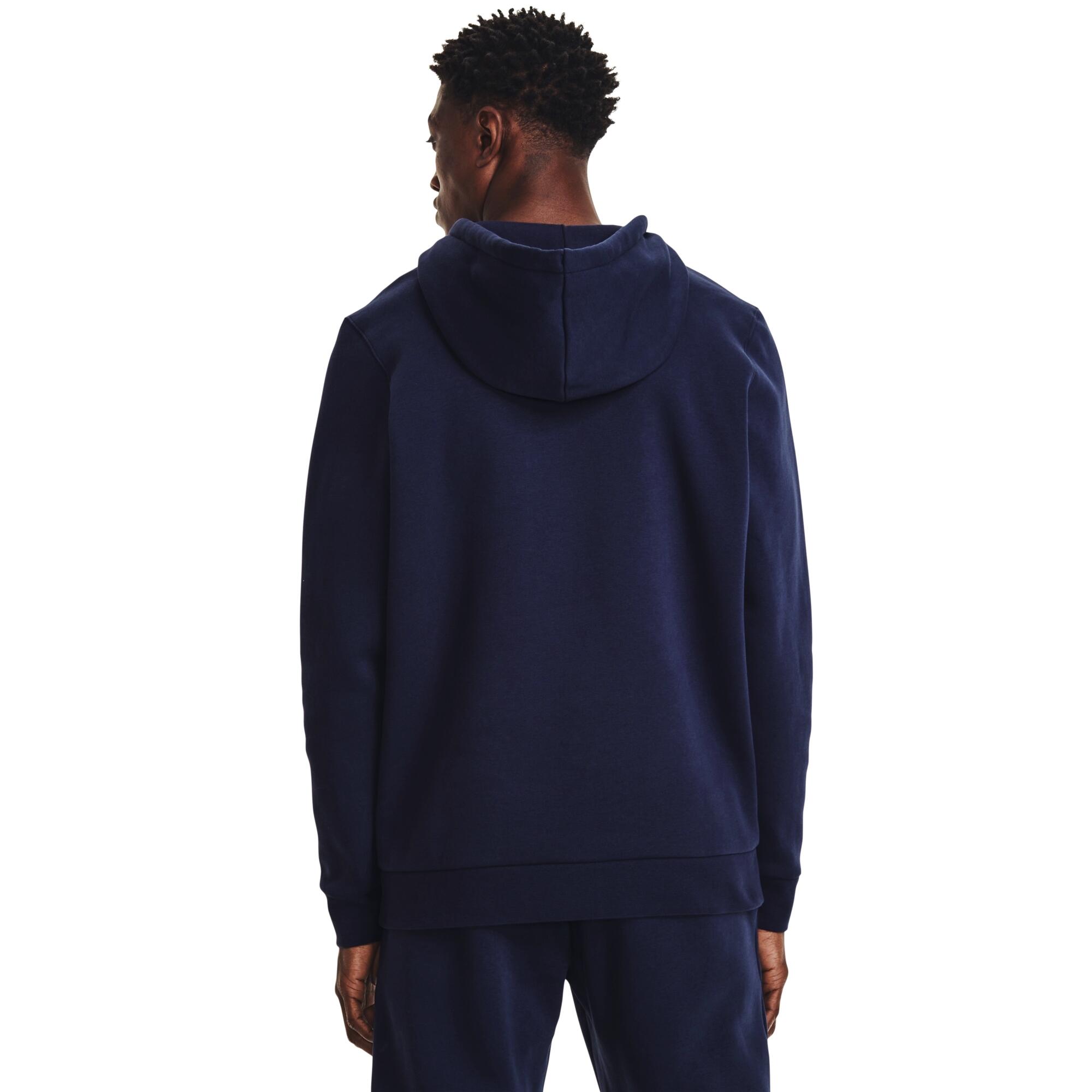 Under Armour Herren Kapuzenjacke Essential Fleece Full Zip 1373881 5/6