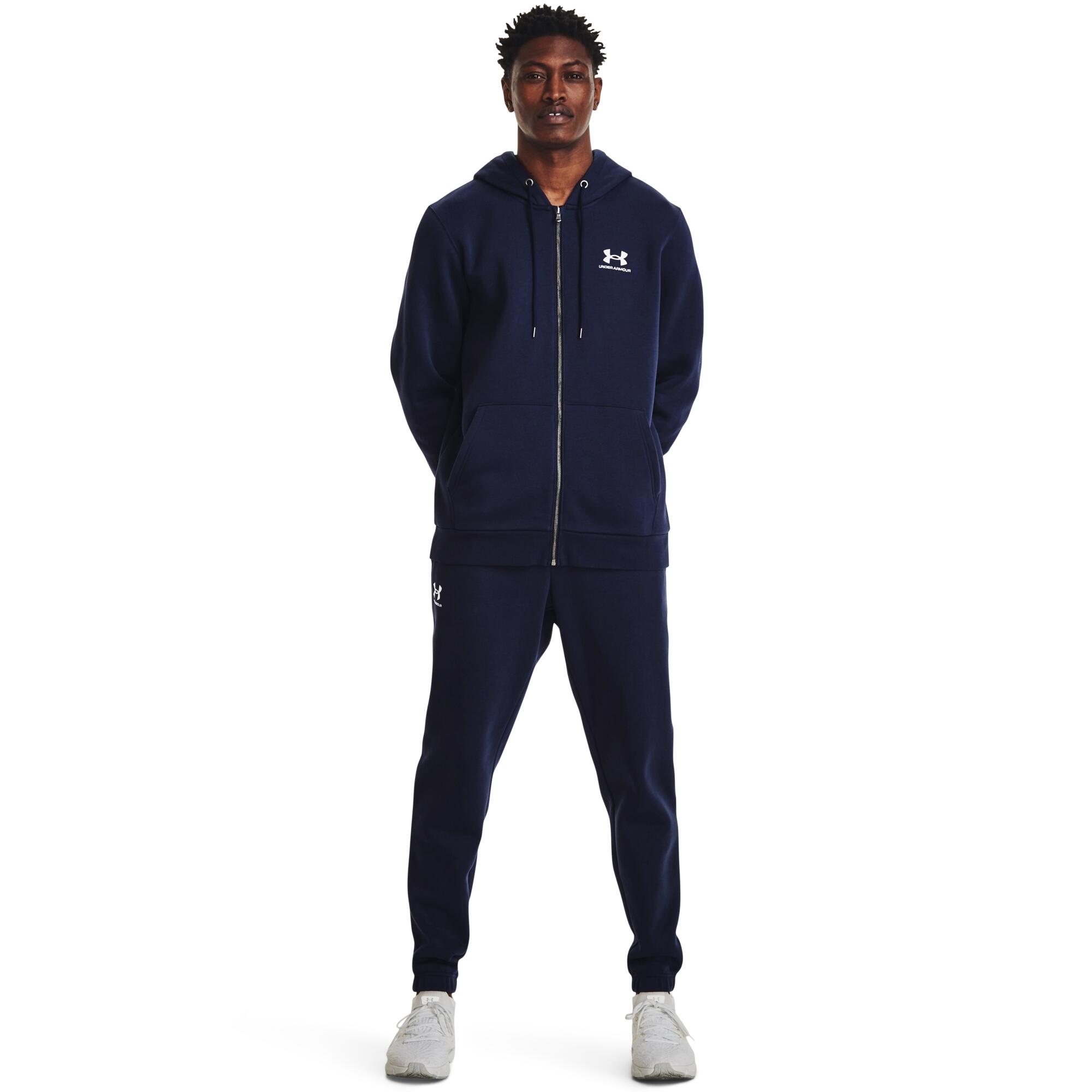 Under Armour Herren Kapuzenjacke Essential Fleece Full Zip 1373881 4/6