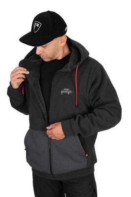Capuchon met volledige rits fox rage sherpa
