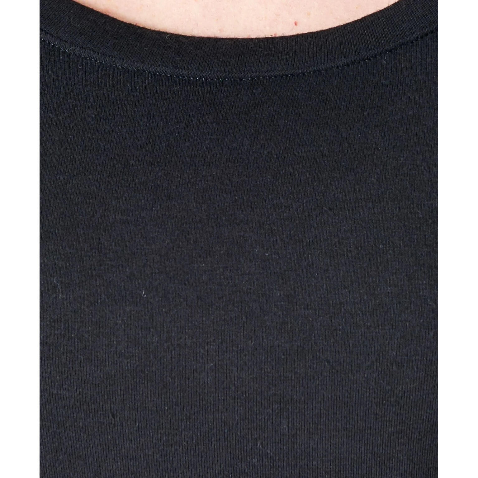 T-shirt manches longues fine côte thermolactyl sensitive, encolure dégagée femme 4/4