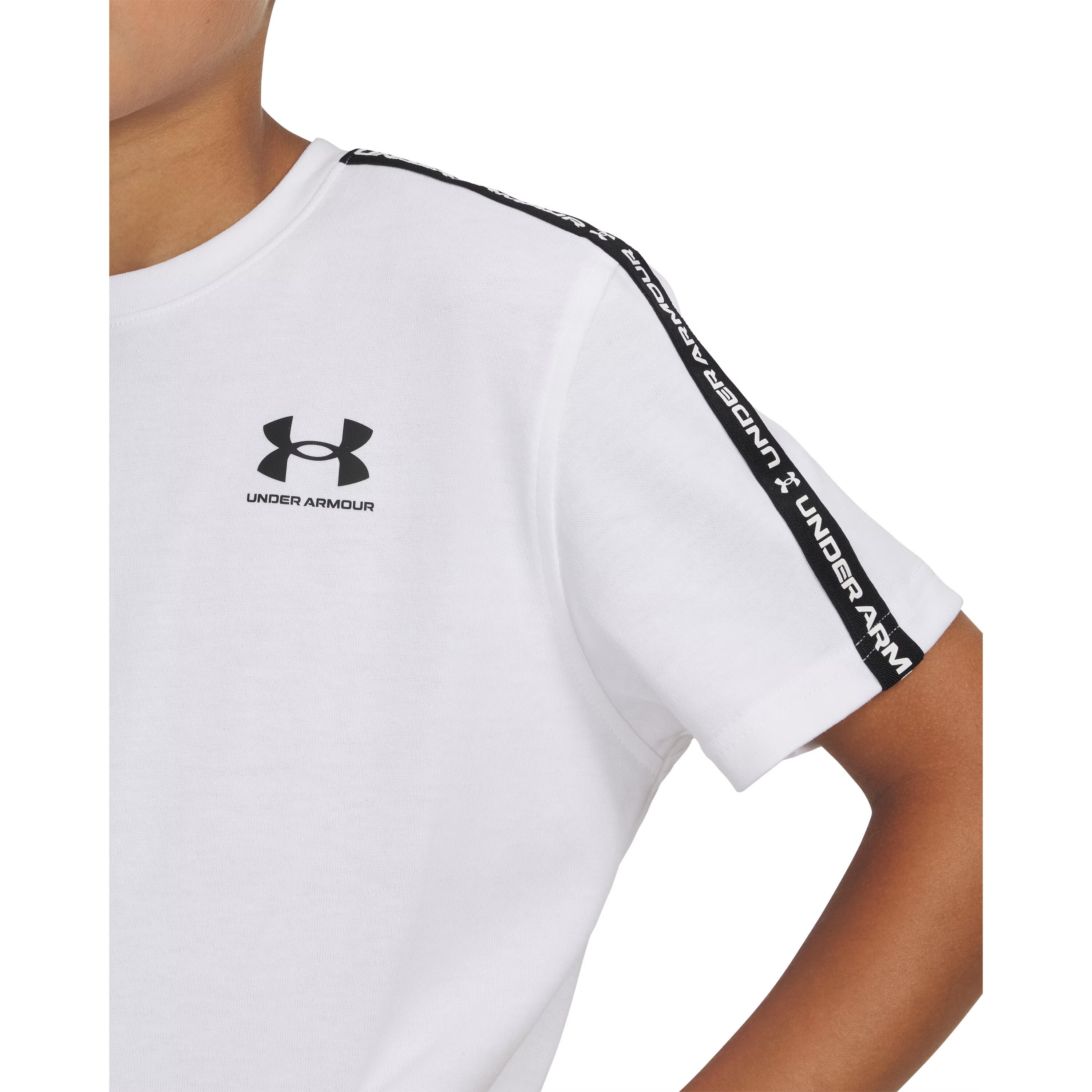 T-shirt de criança Under Armour Sportstyle Taped 5/5