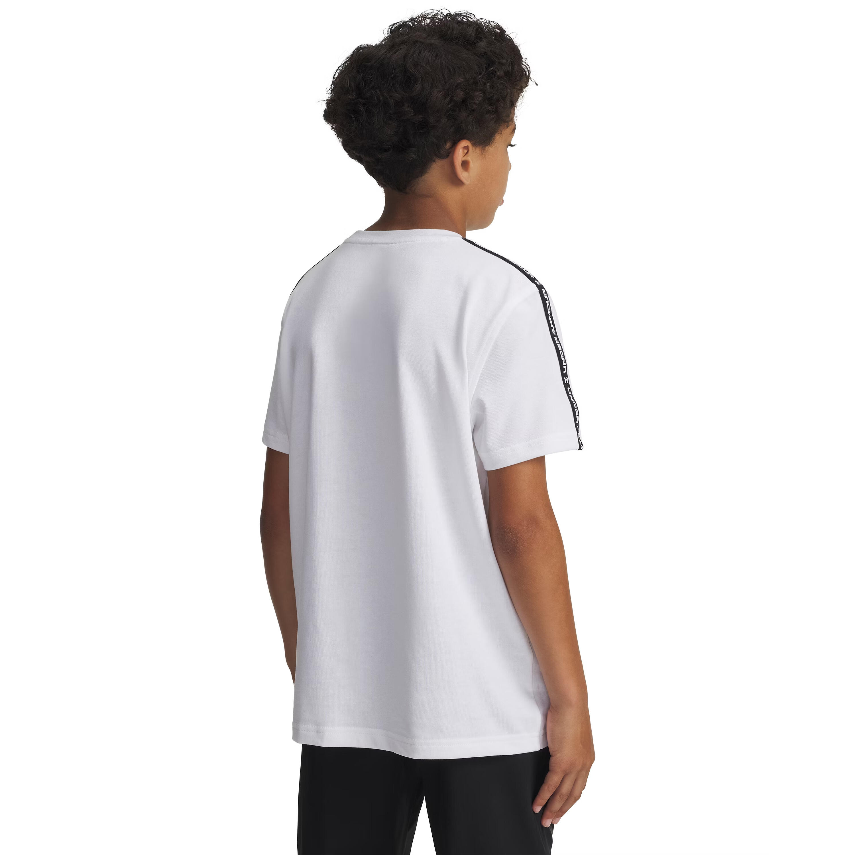 T-shirt de criança Under Armour Sportstyle Taped 4/5