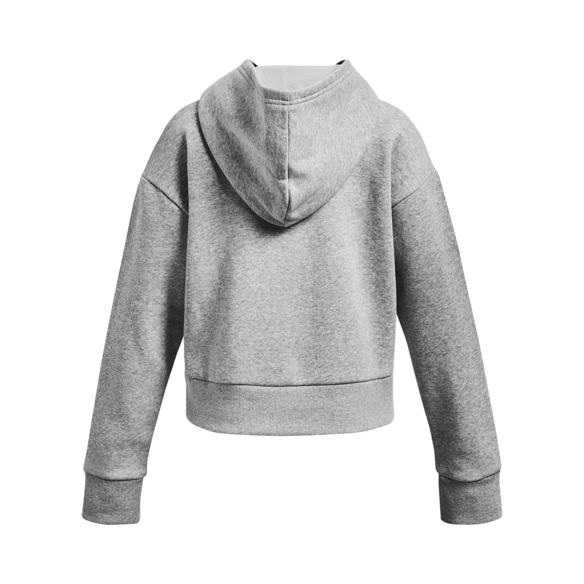 Sweatshirt crop fille Under Armour Rival Fleece 2/2