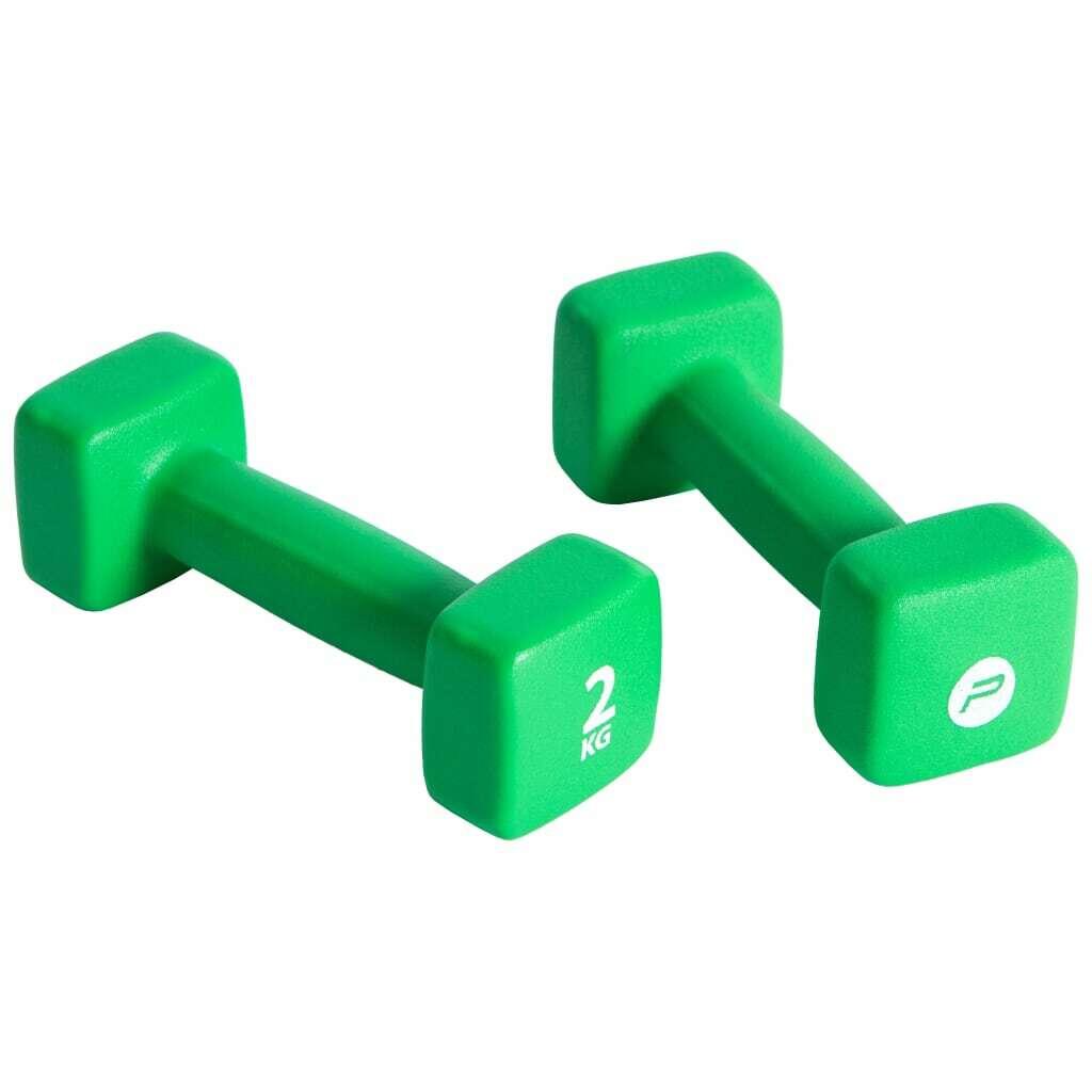 Paar halters Pure2Improve neoprene 2x 2Kg 3/6