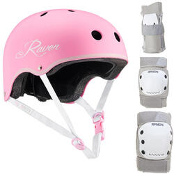 Kit pour vélo skateboard pour enfants et adultes casque Essto protections Dexard