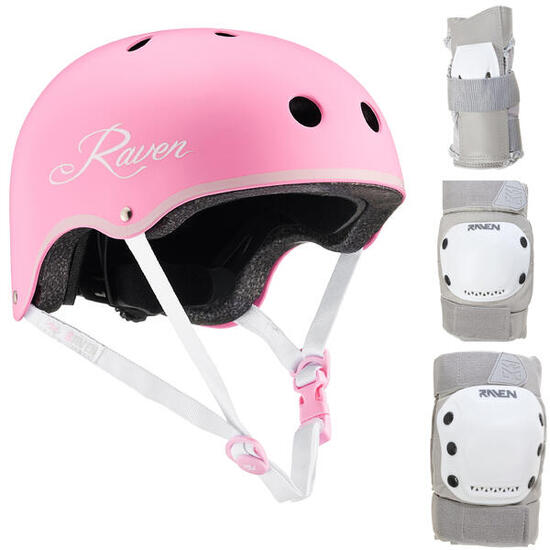 Kit pour vélo skateboard pour enfants et adultes casque Essto protections Dexard