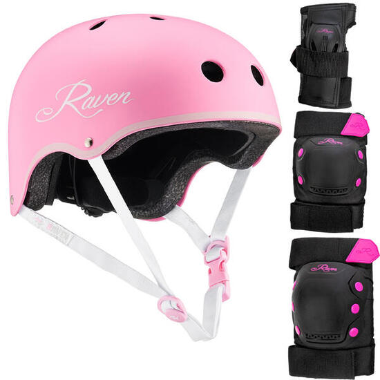 Kit pour vélo skateboard pour enfants et adultes casque Essto protections Dexard