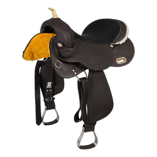 Selle de western baril pour cheval Denver Quarter