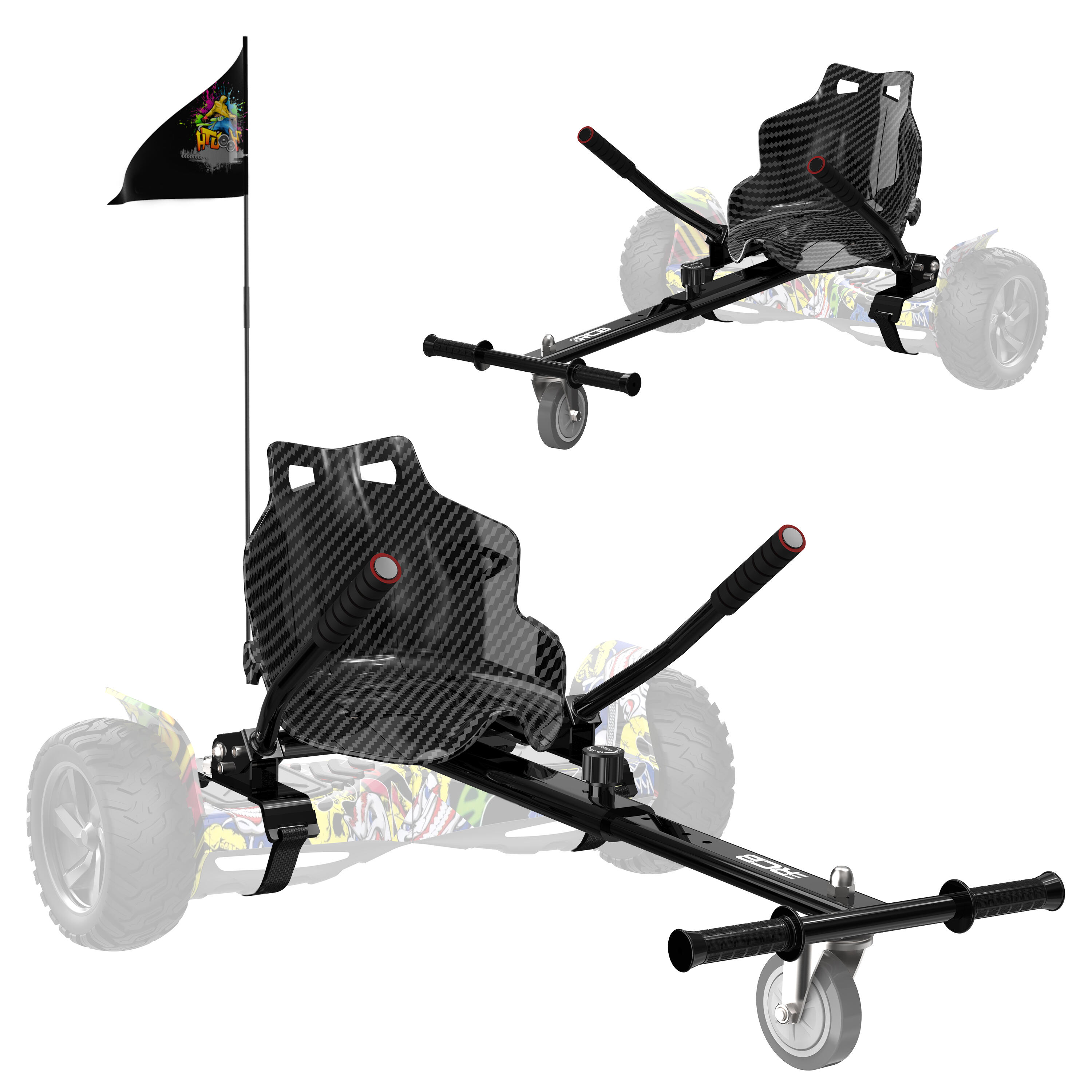Hoverboards con Go-Kart de 8.5 Pulgadas, Bluetooth RCB-HY-A16 2/9