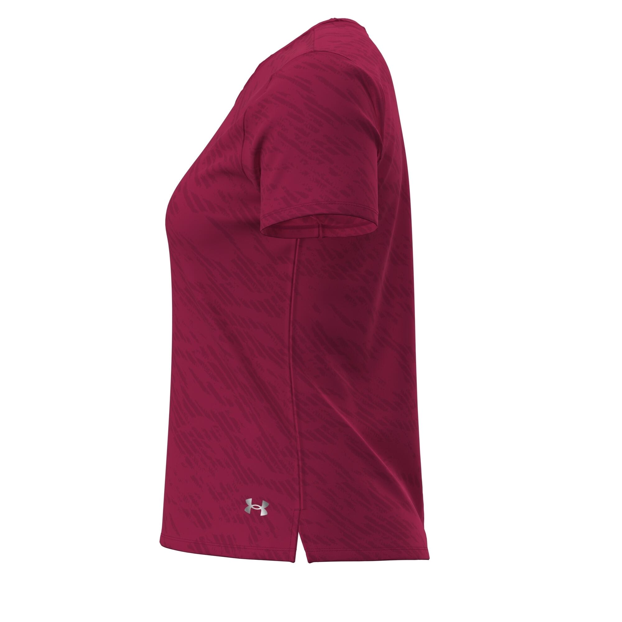 Top de treino para mulher Under Armour Launch Camo 3/3