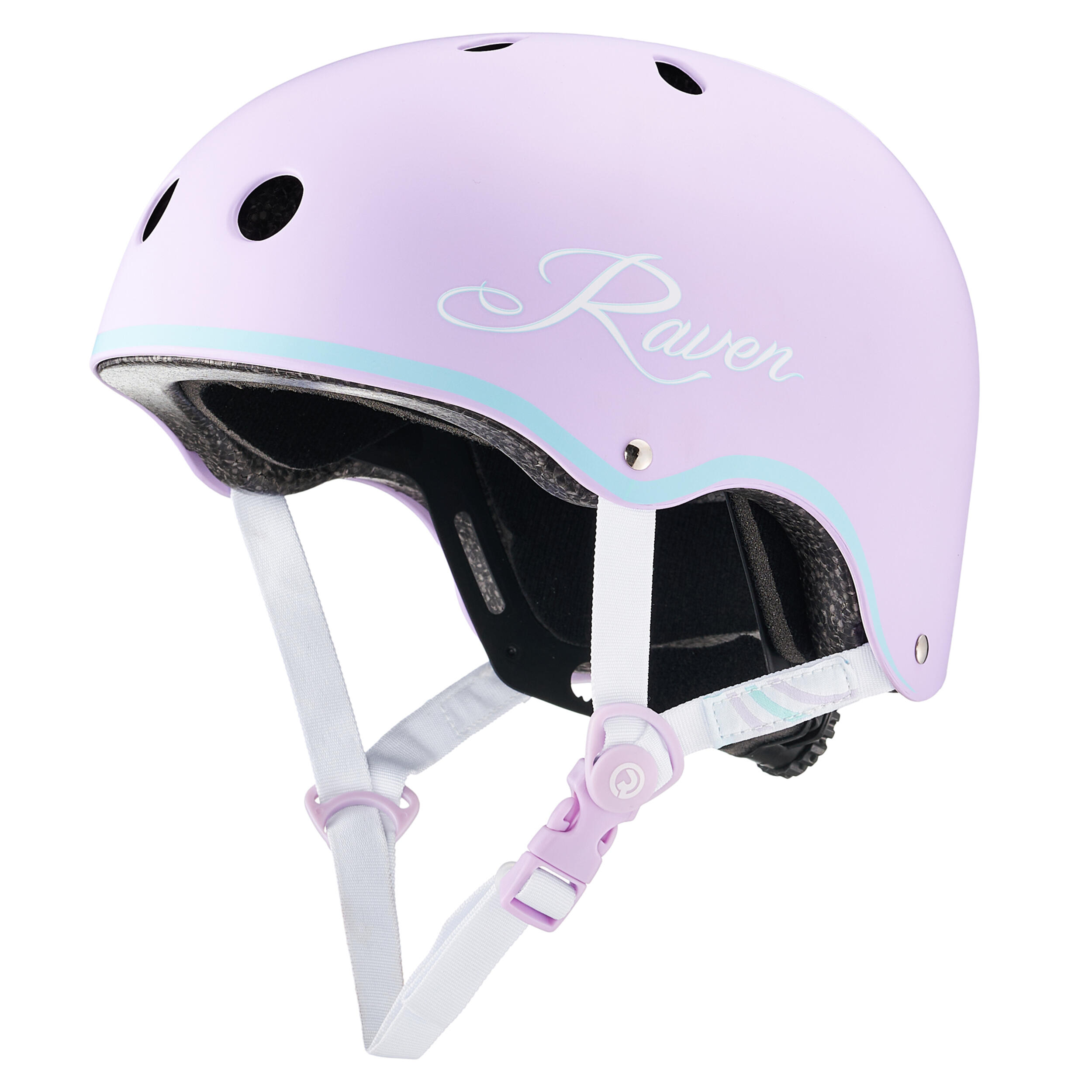 Casco de bicicleta, patins e skate para crianças e adultos Essto Purple 3/6