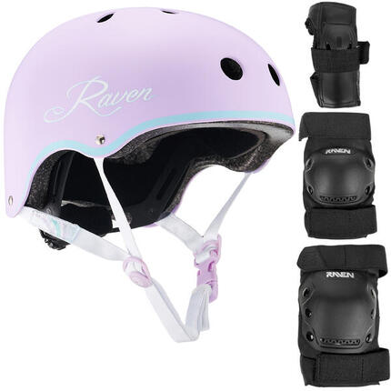 Kit pour vélo skateboard pour enfants et adultes casque Essto protections Dexard