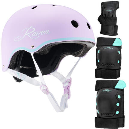 Kit pour vélo skateboard pour enfants et adultes casque Essto protections Dexard