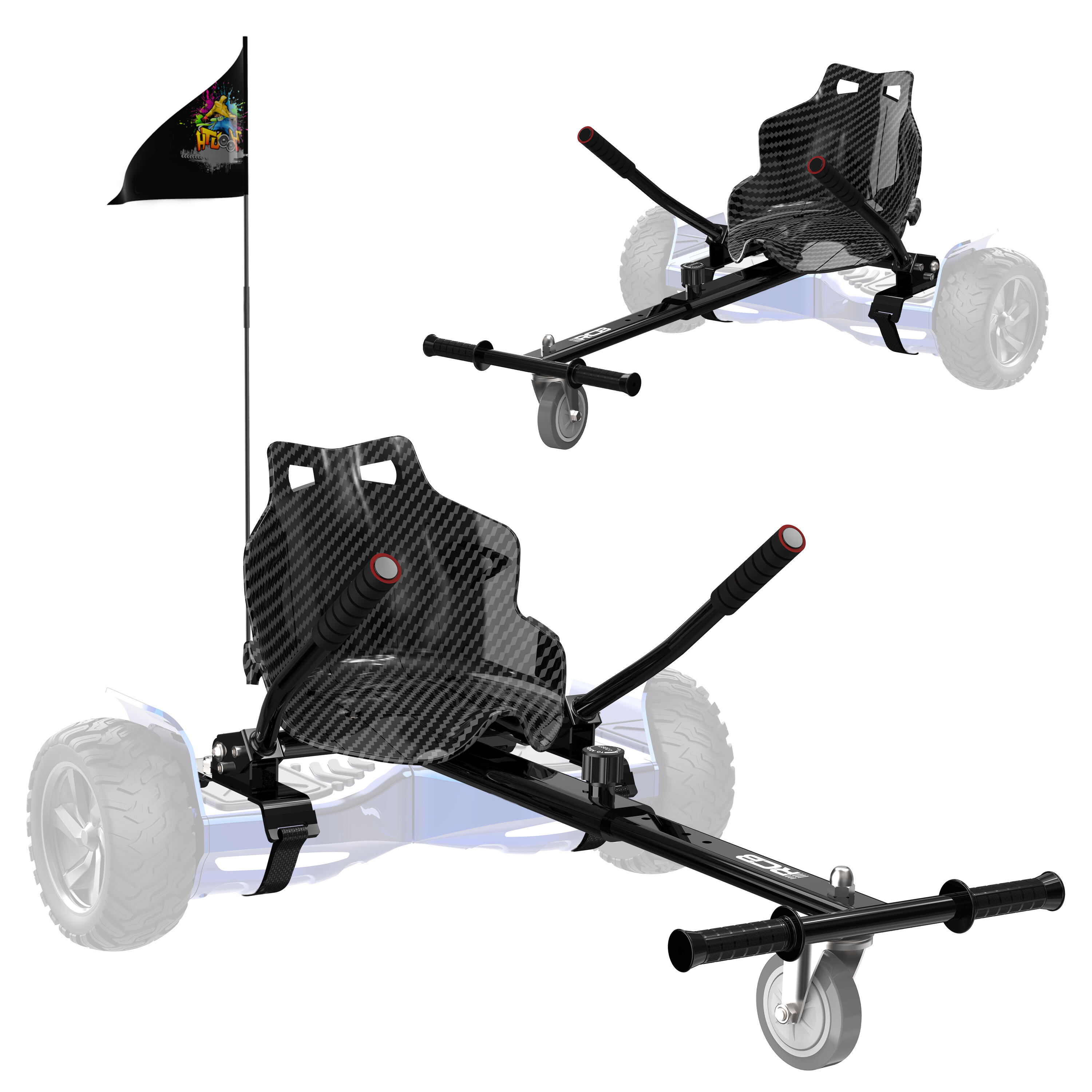 Hoverboards con Go-Kart de 8.5 Pulgadas, Bluetooth RCB-HY-A16 2/7