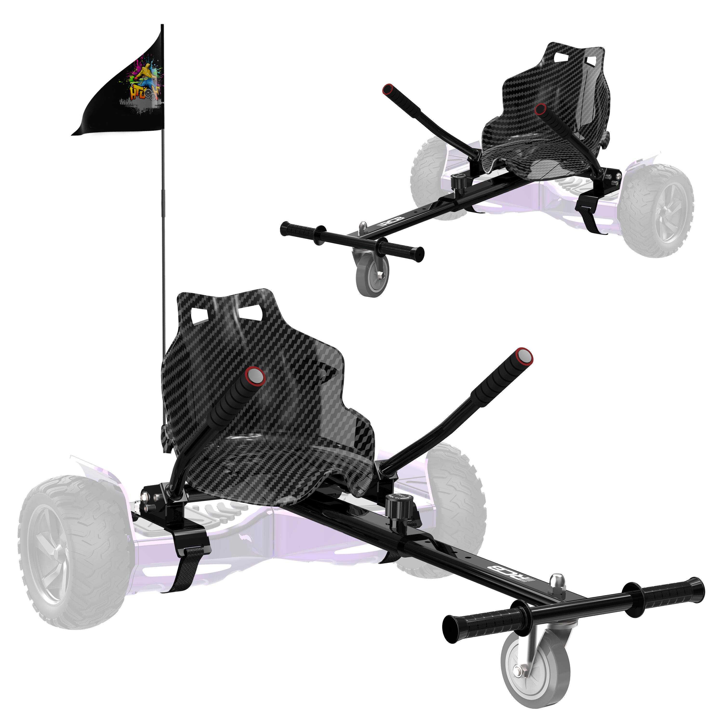 Hoverboards con Go-Kart de 8.5 Pulgadas, Bluetooth RCB-HY-A16 2/7
