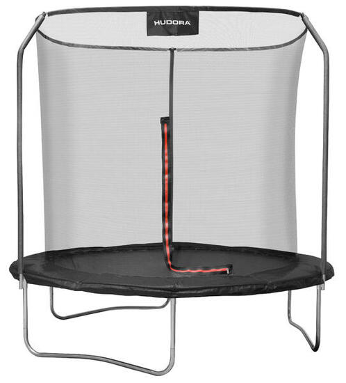 Trampoline Hudora Premier 250 cm acier galvanisé Rouge/Noir