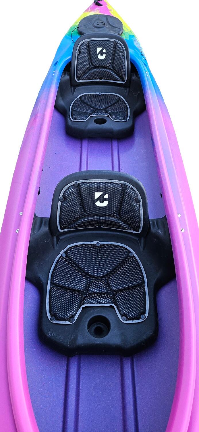 Kajak dwuosobowy do pływania Kayak Zone Caribou Adventure Lux z lukiem zestaw 6/6