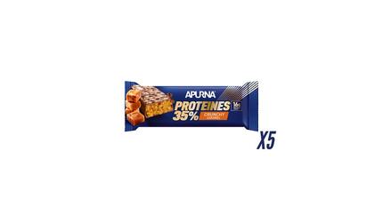 Barre Protéinée CRUNCHY Caramel-Chocolat - Etui 5x45g