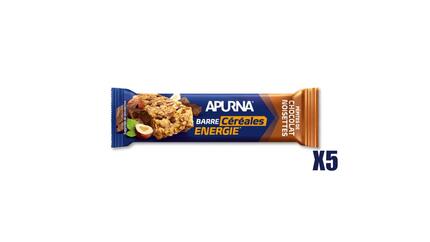 Boîte de 20 barres Apurna Energie Moelleuse Banane Céréales