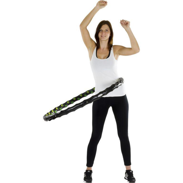 Cerc fitness pentru antrenament gimnastica si slabit, Hula Hoop, Ø 96 cm, 64 mag