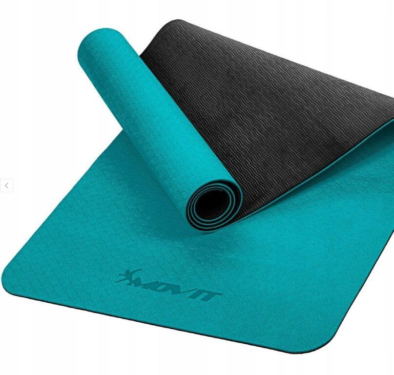 Fitness podložka na jógu TPE MOVIT 3/4