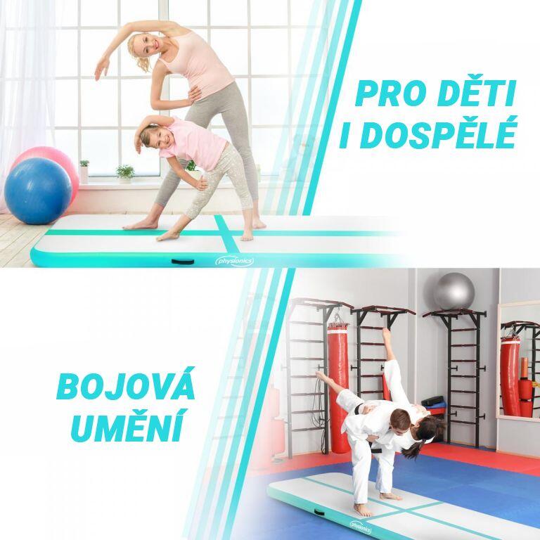 Gymnastická nafukovací žíněnka PHYSIONICS