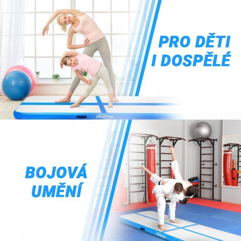 Gymnastická nafukovací žíněnka PHYSIONICS