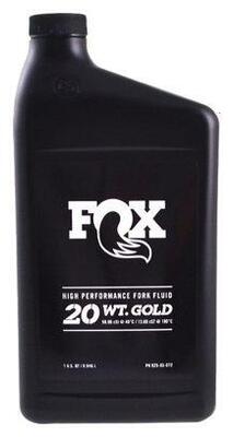 Olio per forcella Fox Racing Shox 20 WT Gold 946 ml.