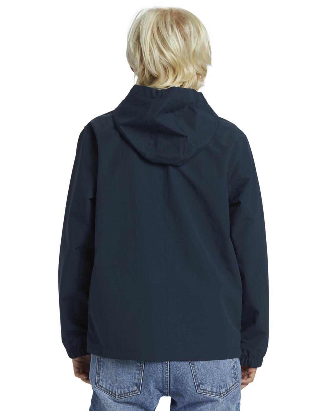 Windbreaker-Jacke mit Kapuze RAIN CLOUD Blau Junge 2/4