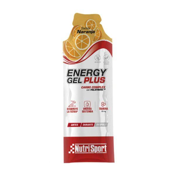 NUTRISPORT Energy Gel Plus - 66g Arancia Nutrisport